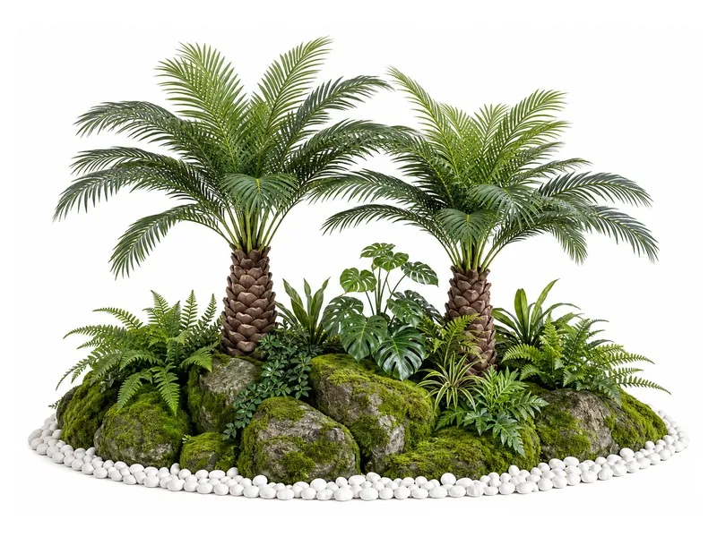 Artificial palm and specialty trees